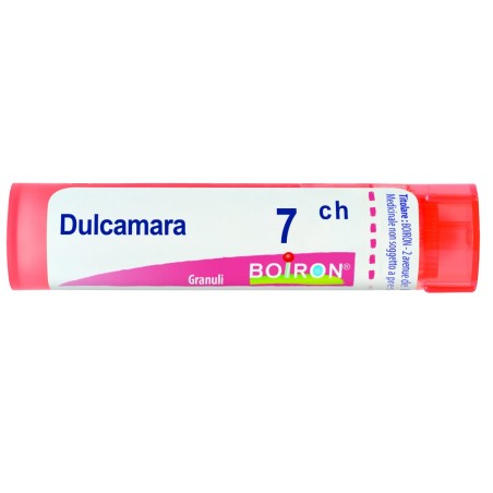 Contenitore multidose da 4g, circa 80 granuli di Boiron Dulcamara Boi 7ch
