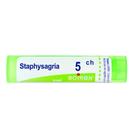 Contenitore multidose da 4g, circa 80 granuli Boiron Staphysagria Boi 5ch