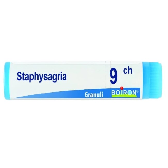 Contenitore multidose da 4g, circa 80 granuli Boiron Staphysagria Boi 9ch