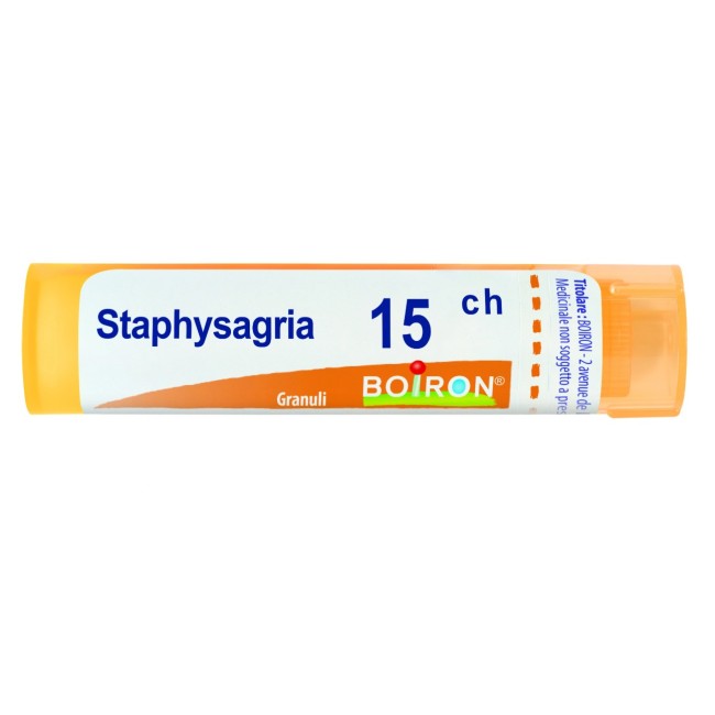 Contenitore multidose da 4g, circa 80 granuli Boiron Staphysagria Boi 15ch Contenitore multidose da 4g, circa 80 granuli Boiron Staphysagria Boi 15ch