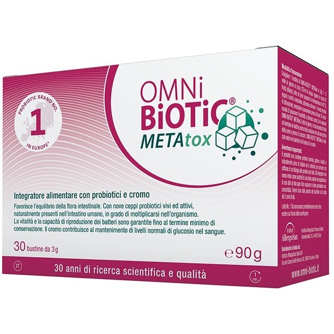 Institut Allergosan Omni Biotic Metatox 30 Bustine