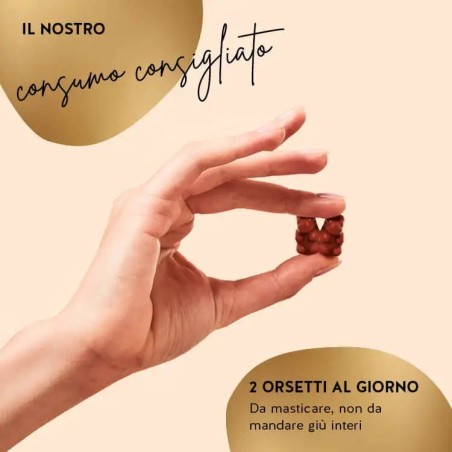 Bears With Benefits Golden Goddess Tan Vitamin 60 Caramelle Gommose Con Edulcoranti Senza Zuccheri Senza Glutine