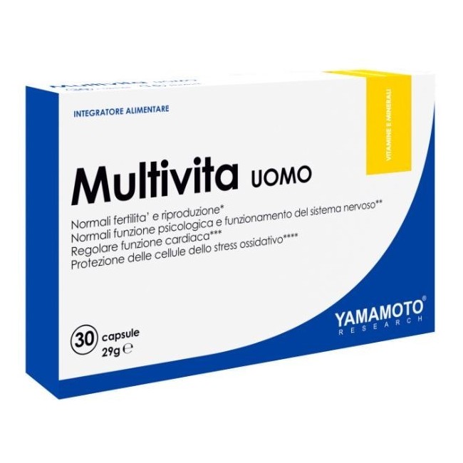 Yamamoto Research Multivita Uomo 30 Capsule
