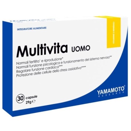 Yamamoto Research Multivita Uomo 30 Capsule