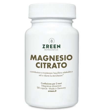 Zreen Magnesio Citrato 120 Capsule
