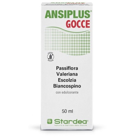 Stardea Ansiplus Gocce 50 Ml Senza Glutine Con Edulcorante Senza Alcol