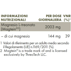 Zreen Magnesio L-treonato 90 Capsule