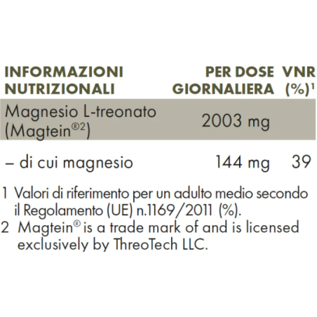 Zreen Magnesio L-treonato 90 Capsule