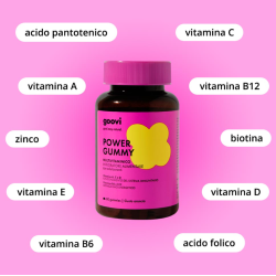 The Good Vibes Company Goovi Multivitaminico Power 60 Gummies