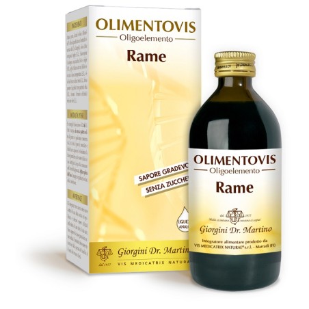 Dr. Giorgini Rame Olimentovis Liquido Analcolico Senza Zuccheri Con Edulcoranti 200 Ml