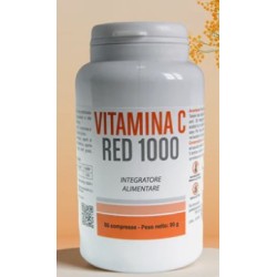 Confezione da 60 compresse Pharma Food Manufacturing Vitamina C Red 1000