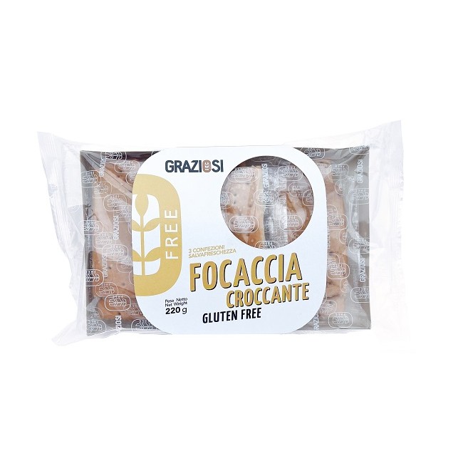 Laboratorio Graziosi Focaccia Croccante Olio 220 G