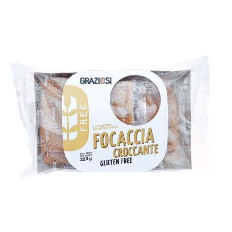 Laboratorio Graziosi Focaccia Croccante Olio 220 G