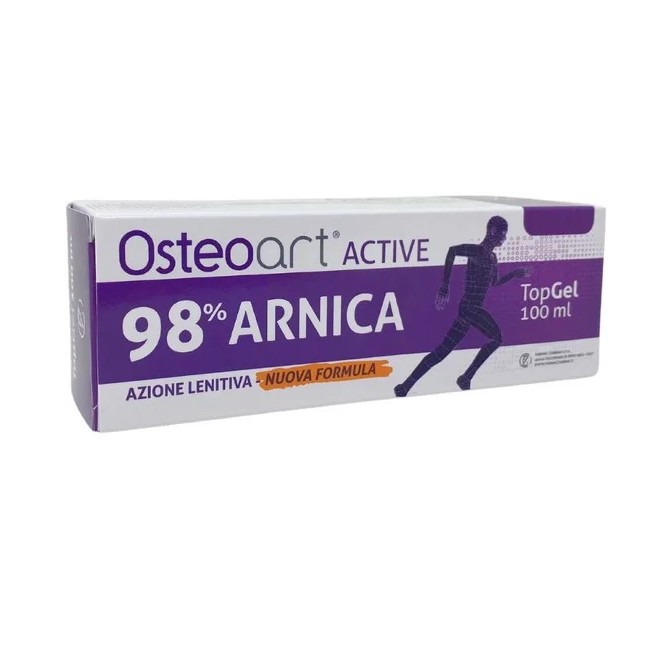 Farmac-zabban Osteoart Active 98% Arnica Top Gel 100 Ml Azione Lenitiva Nuova Formula