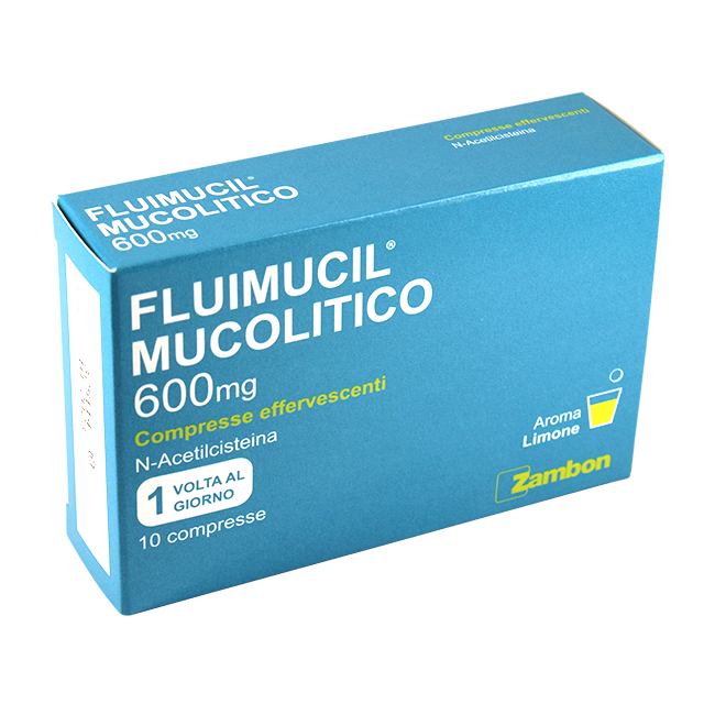 Gmm Farma Fluimucil Mucol 10 Compresse Eff600mg