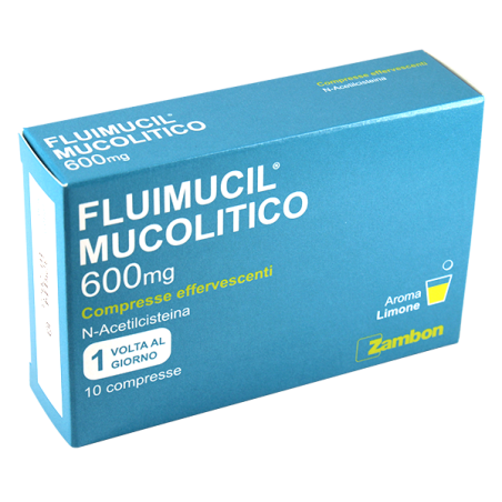 Gmm Farma Fluimucil Mucol 10 Compresse Eff600mg