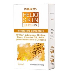 Confezione da 30 compresse Biodue Helioskin D-plus Pharcos