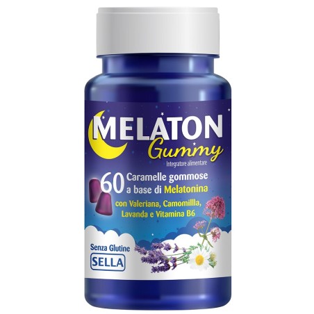 Sella Melaton Gummy 60 Caramelle Gommose