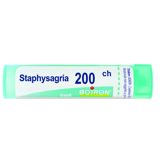Contenitore multidose da 4g, circa 80 granuli Boiron Staphysagria Boi 200ch