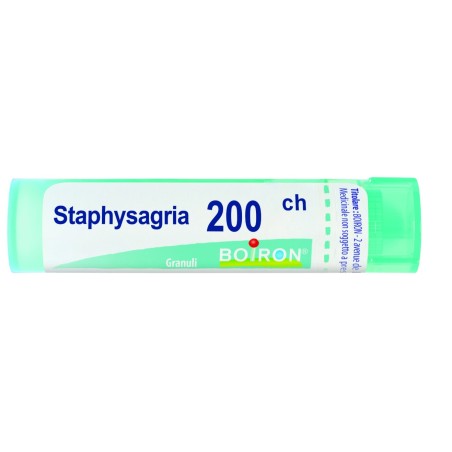 Contenitore multidose da 4g, circa 80 granuli Boiron Staphysagria Boi 200ch