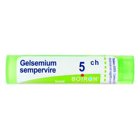 Contenitore multidose da 4g, circa 80 granuli Boiron Gelsemium Sem Boi 5ch