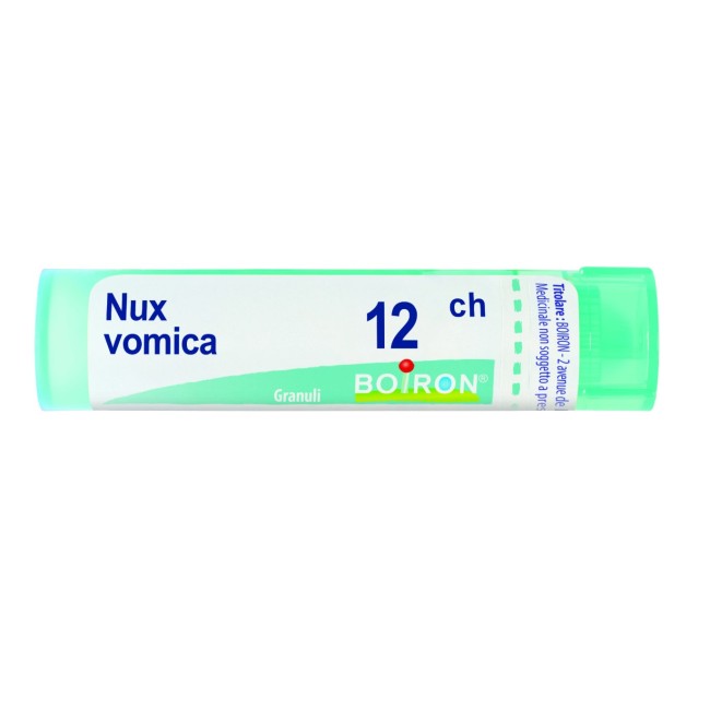 4 g globuli – diluizione 12 CH Boiron Nux Vomica Boi 4 g globuli – diluizione 12 CH Boiron Nux Vomica Boi