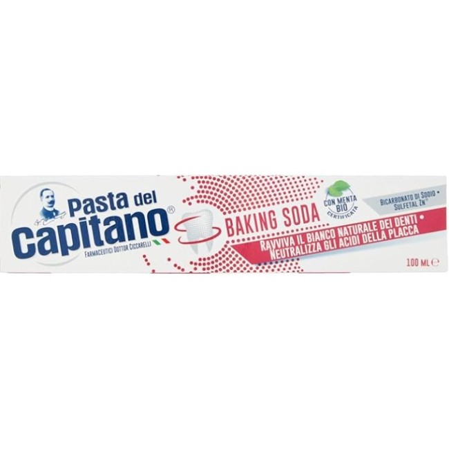 Farmaceutici Dott. Ciccarelli Pasta Del Capitano Dentifricio Baking Soda 100 Ml