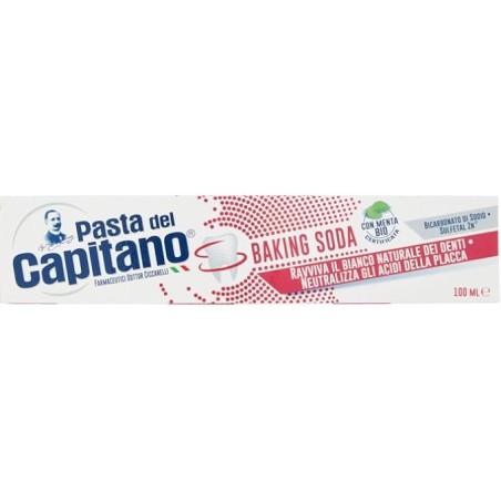Farmaceutici Dott. Ciccarelli Pasta Del Capitano Dentifricio Baking Soda 100 Ml