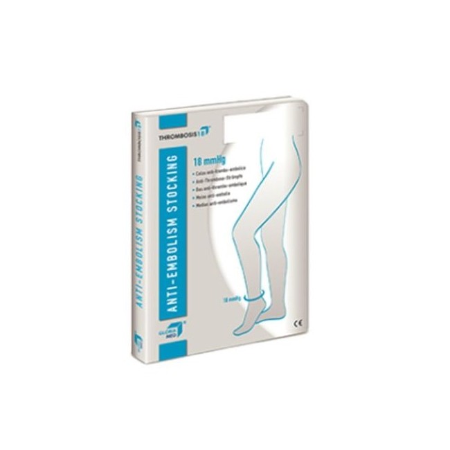 Gloria Med Gloriamed Thrombosis 18 Comfort Punta Chiusa Con Foro D'ispezione Monocollant Destro Regular Misura Xxl 1 Pezzo
