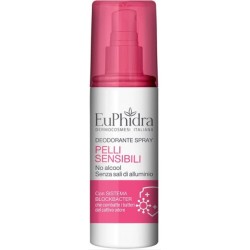 Flacone spray da 100 ml di Zeta Farmaceutici Euphidra Deo Pelli Delicate