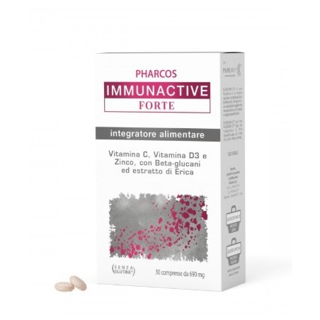 30 compresse di Biodue Immunactive Forte Pharcos