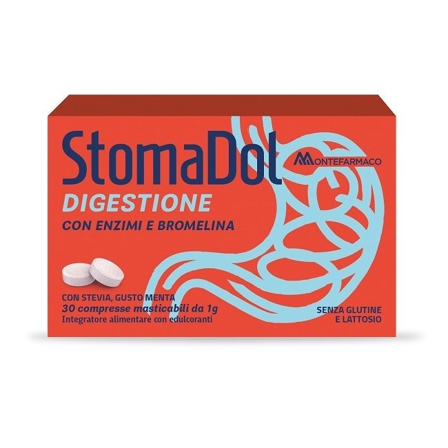 Montefarmaco Stomadol Digestione 30 Compresse Masticabili