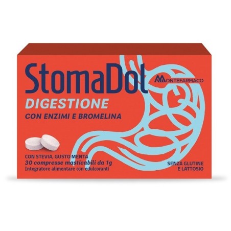 Montefarmaco Stomadol Digestione 30 Compresse Masticabili