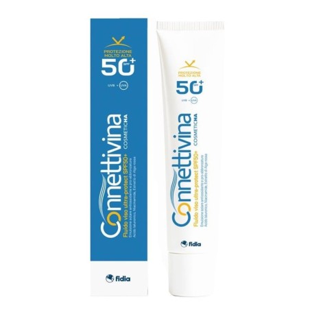 Fidia Farmaceutici Connettivina Fluido Viso Ultra Protect Spf50+ 50 Ml