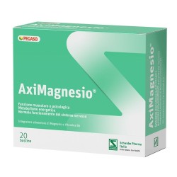 Schwabe Pharma Aximagnesio Ricarica integratore di magnesio 20 bustine orosolubili