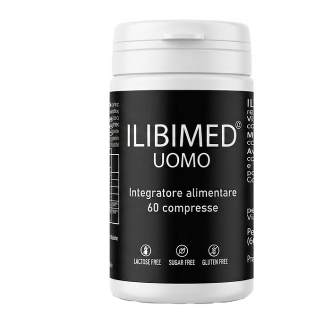 Farmacon Dr. Gaetano Ingenito Ilibimed Uomo 60 Compresse 1 G Senza Glutine Senza Lattosio Senza Zuccheri