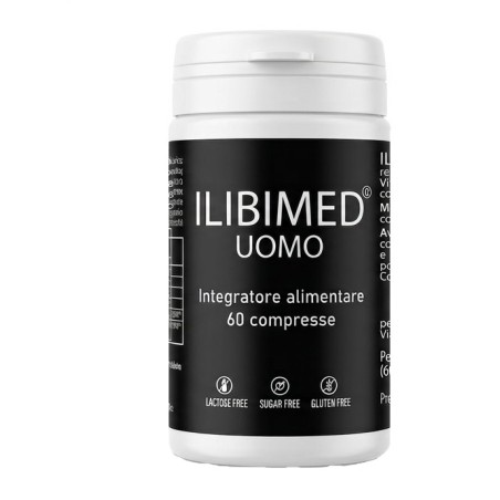 Farmacon Dr. Gaetano Ingenito Ilibimed Uomo 60 Compresse 1 G Senza Glutine Senza Lattosio Senza Zuccheri