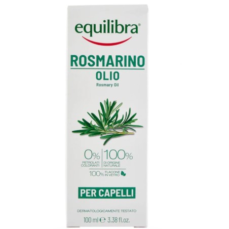 Equilibra Olio Rosmarino Capelli 100 Ml