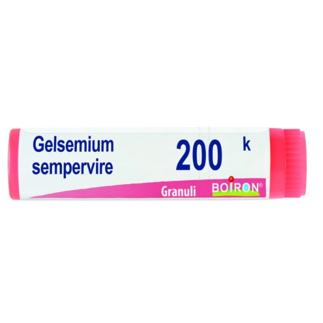 1 g globuli &ndash; diluizione 200 K (Korsakoviana) Boiron Gelsemium Sem Boi