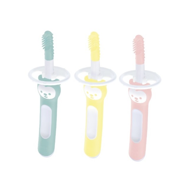 1 spazzolino massaggiagengive in silicone Mam Baby Mam Spazzolino Massaggio Gengive