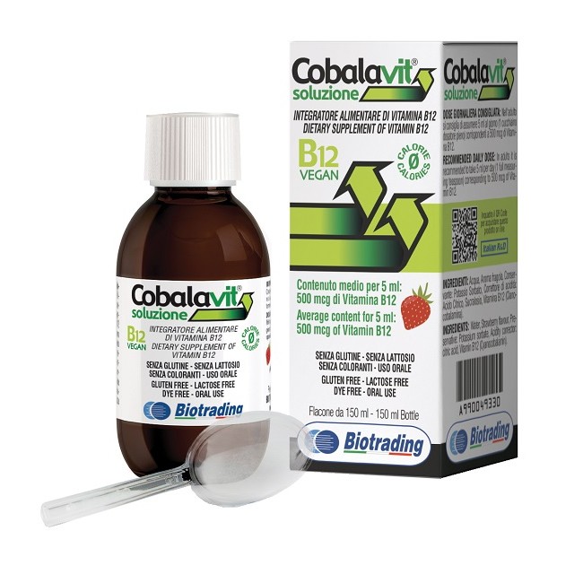 Biotrading Cobalavit Soluzione 150 Ml Senza Glutine Senza Lattosio
