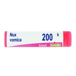 Boiron Nux Vomica 200K Globuli 1g - Medicinale omeopatico per digestione e benessere