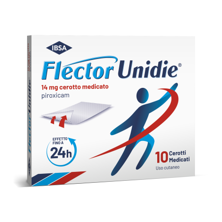 Ibsa Farmaceutici Flector Unidie 14 Mg, Cerotto Medicato Piroxicam