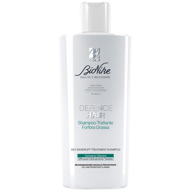 Bionike Defence Hair Shampoo Trattante Forfora Grassa 200 Ml