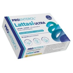 Amp Biotec Proenterol Lattasi Ultra 28 Capsule Gastroresistenti per Intolleranza al Lattosio
