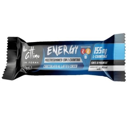 40-50g - perfetta da portare sempre con s&eacute; ENERGY Barretta Cocco Cioccolato