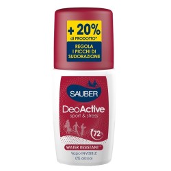 Sauber Deoactive Vapo 90 ml - Deodorante spray protezione e freschezza quotidiana