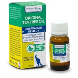 Pharmalife Original Tea Tree Oil 10ml - Olio essenziale puro antibatterico naturale