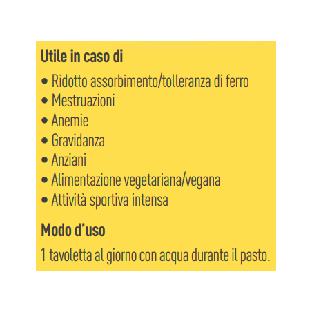 Longlife Iron Active 60 Tavolette Rivestite