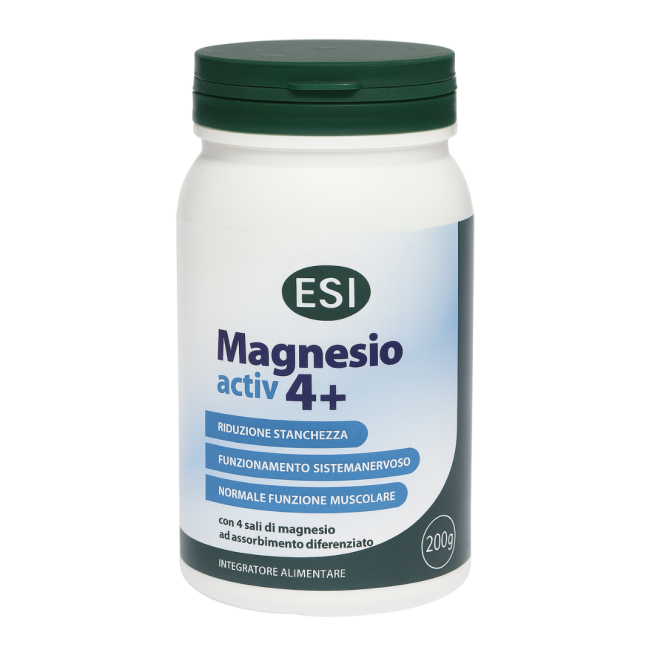 Esi Magnesio Activ 4+ 200 G Senza Glutine